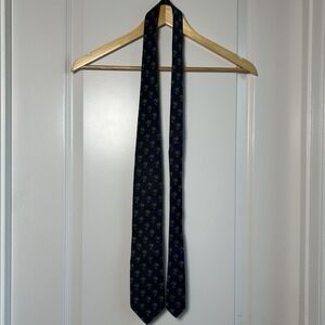 Lilly Pulitzer Vintage Via Palm Beach 100% Silk Handmade in USA Palm Tree Tie